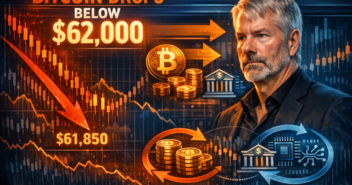Saylor Says $400 Billion AI Frenzy Is Draining Bitcoin — Not a Crypto Crash