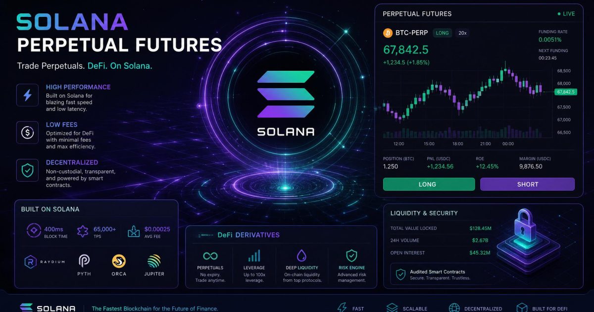 Solana Foundation Backs Onchain Perpetual Futures, Taking Direct Aim at Hyperliquid’s Dominance