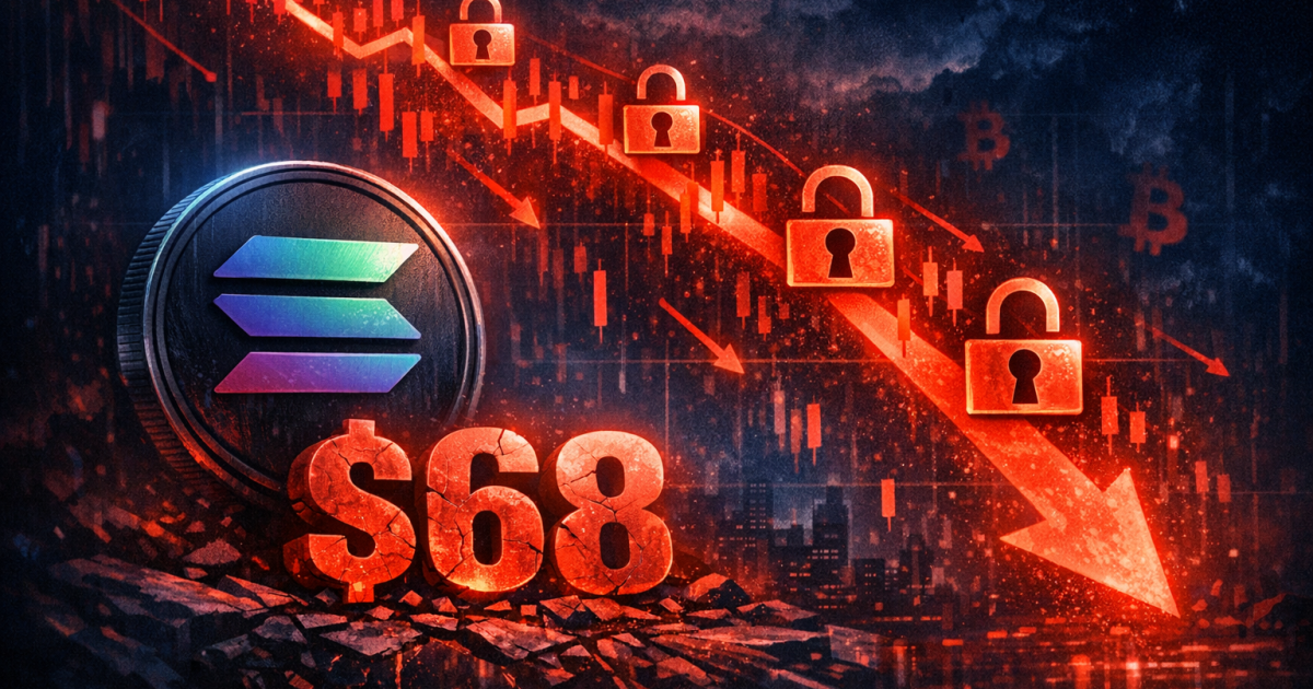 Solana Braces for Major Token Release as SOL Hits Fresh 2026 Low of $68