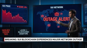 Sui Network Goes Down Three Times in 48 Hours After v1.72 Upgrade Bug — SUI Drops 8%