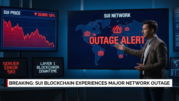 Sui Network Goes Down Three Times in 48 Hours After v1.72 Upgrade Bug — SUI Drops 8%