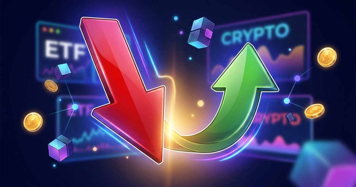 Bitcoin and Ether ETFs Snap Eight-Week Outflow Streaks with $281.8 Million Combined Inflows
