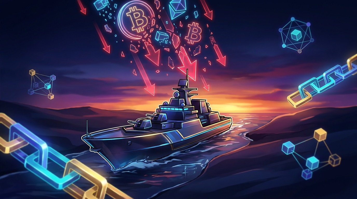 Bitcoin slides toward $71,000 as Trump orders Strait of Hormuz naval blockade