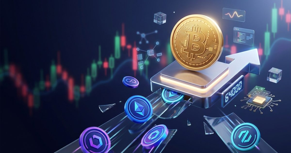 Bitcoin stabilises near $64,000 as Cardano, Sui and Near lead broad crypto pullback