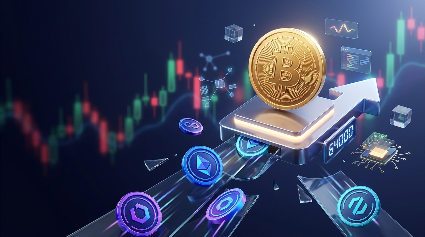 Bitcoin stabilises near $64,000 as Cardano, Sui and Near lead broad crypto pullback