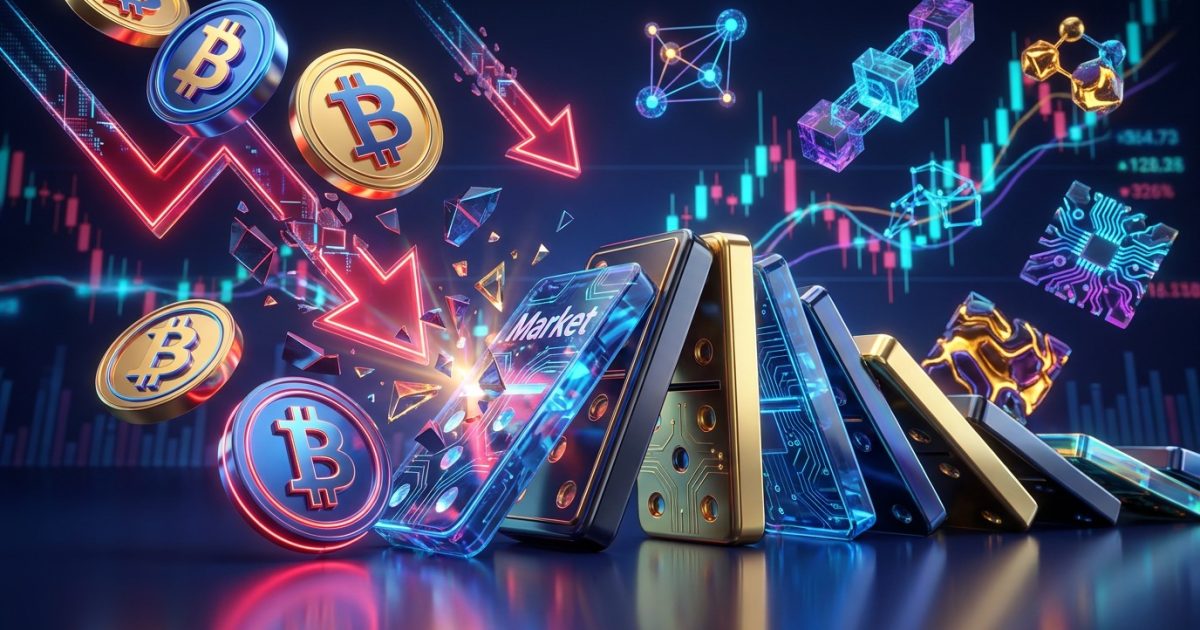 Crypto’s $300 Billion Wipeout Exposes Market Fragility as Leveraged Bets Collapse