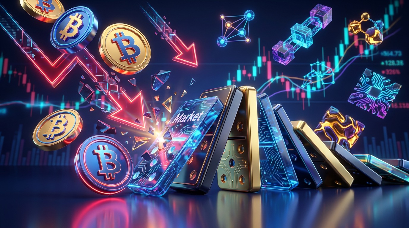 Crypto’s $300 Billion Wipeout Exposes Market Fragility as Leveraged Bets Collapse