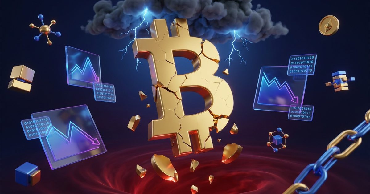 Crypto Market Sheds $300 Billion as Leveraged Bets Unravel and Strategy’s Treasury Model Falters