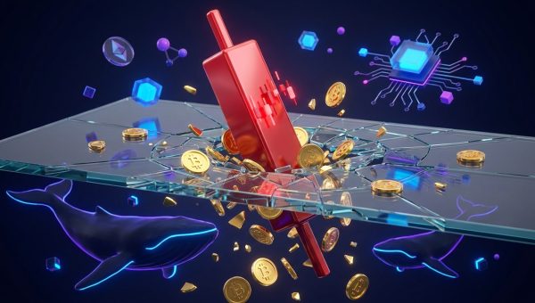Crypto Market Suffers $300 Billion Wipeout as Leveraged Bets Unravel