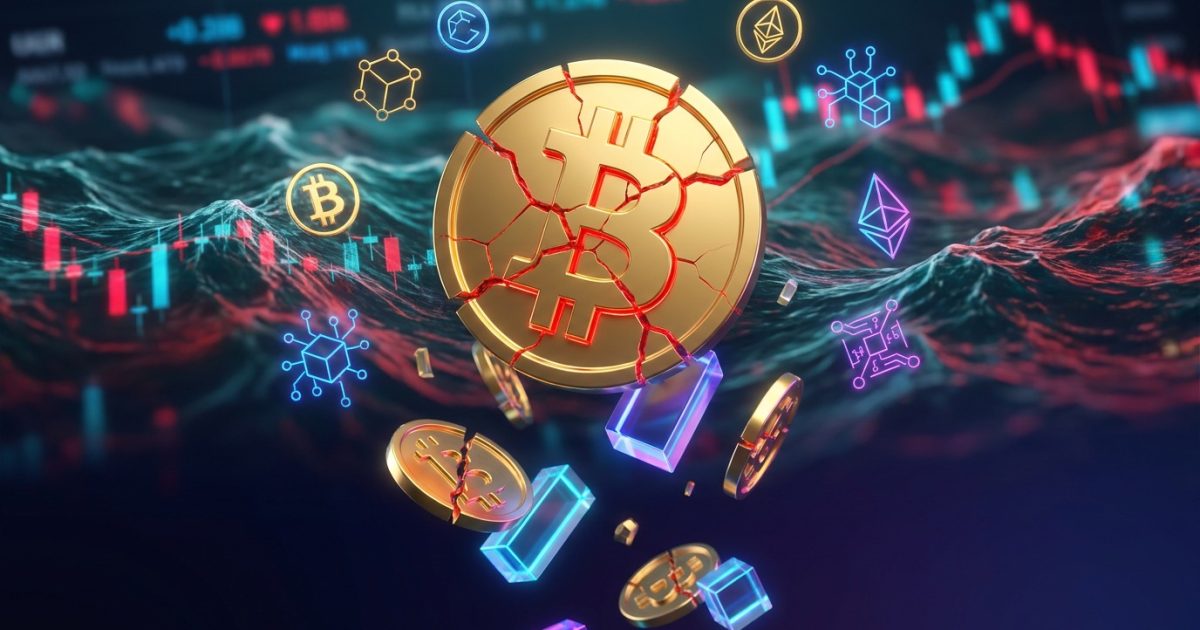 Crypto Sector Suffers Harshest Selloff in Months as $300 Billion Evaporates Amid Leveraged Unwind