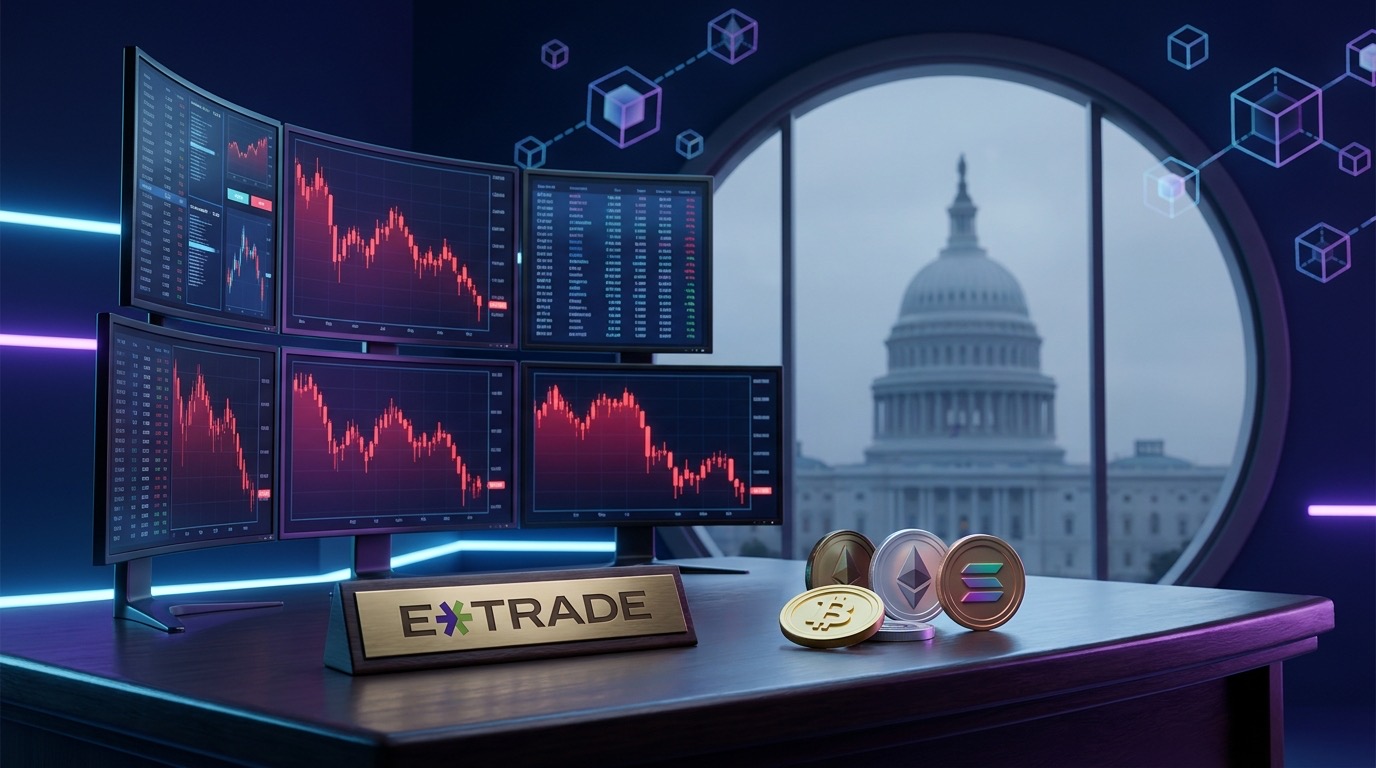 E*TRADE launches spot crypto trading as Senate moves on SBF clemency and CLARITY Act