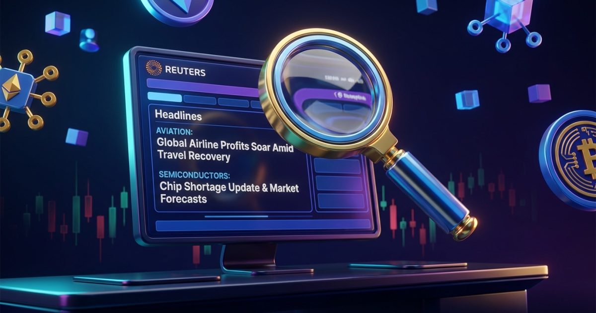 Reuters Search Returns No Crypto Story, Exposing Wire Service Gaps in Digital Asset Coverage