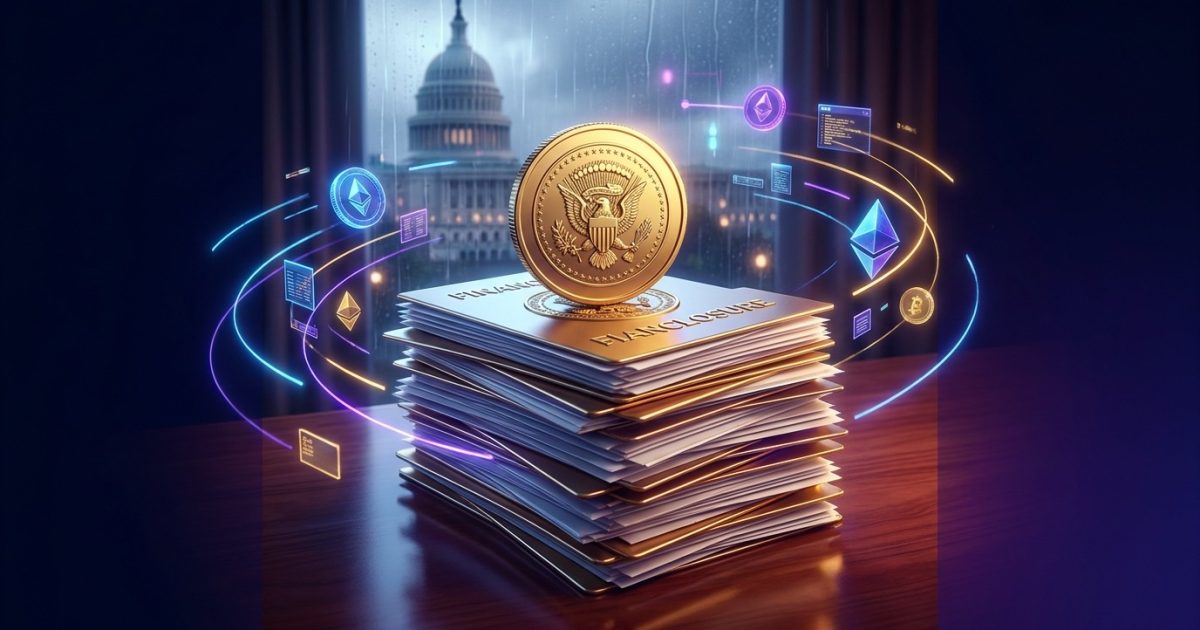 Trump Discloses Over $1.4 Billion in Crypto Income for 2025, Raising Policy Conflict Concerns