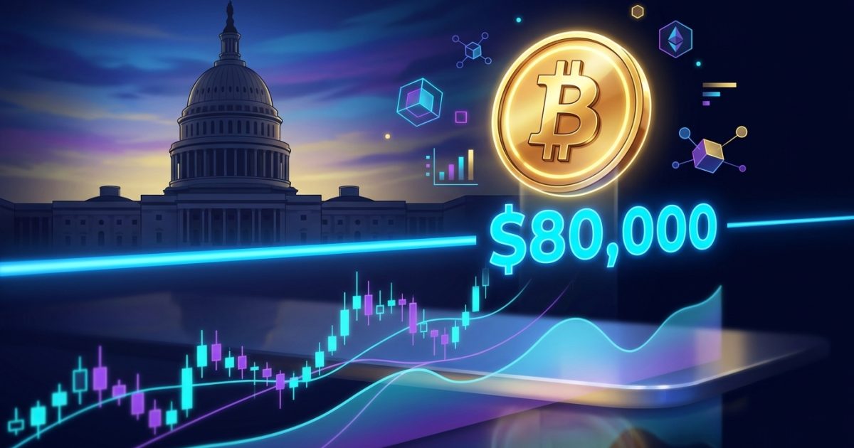 Bitcoin Reclaims $80,000 as Coinbase-Linked Group Backs 32 Congressional Incumbents