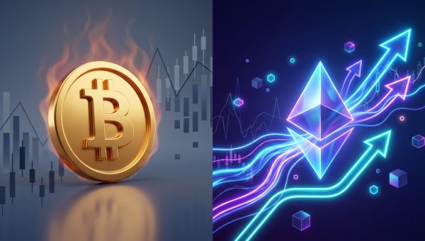 Bitcoin ETFs Snap Nine-Day Inflow Streak as Ethereum Funds Extend Their Run