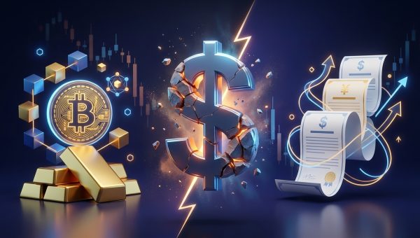 Dollar Debasement Trade Revives Bull Case for Emerging Bonds, and Bitcoin Is Along for the Ride