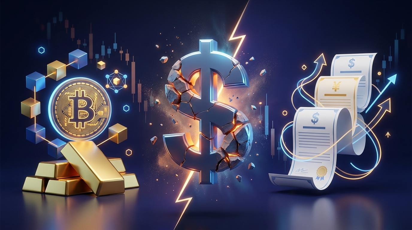 Dollar Debasement Trade Revives Bull Case for Emerging Bonds, and Bitcoin Is Along for the Ride
