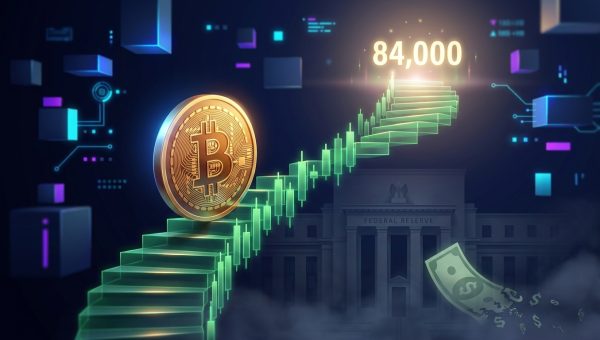 Bitcoin climbs toward $84,000 after Fed’s Williams sees no rate hikes in 2027