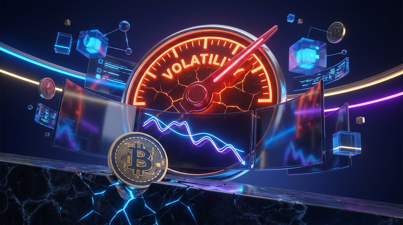Bitcoin Slides to $81,500 as Nasdaq Sheds 2% and VIX Jumps 22%