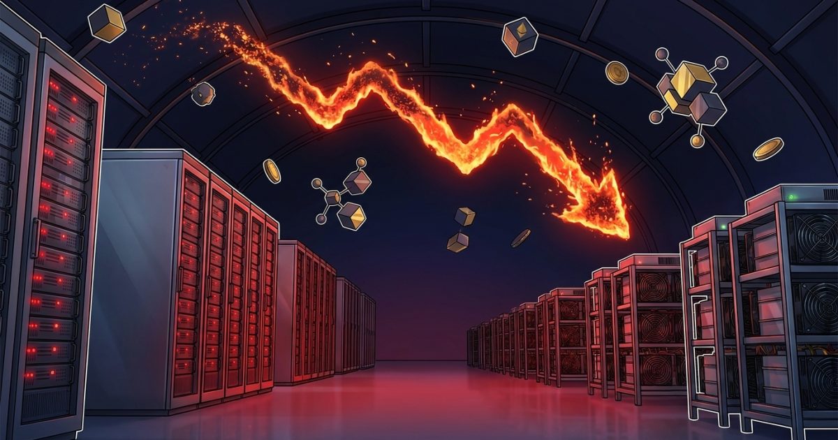 Bitcoin Miners Plunge 13% as Hot US Inflation Data Triggers Wall Street Selloff
