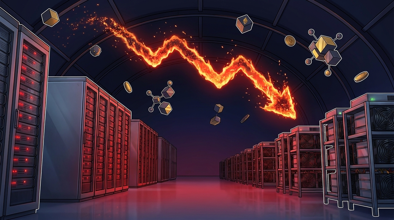 Bitcoin Miners Plunge 13% as Hot US Inflation Data Triggers Wall Street Selloff