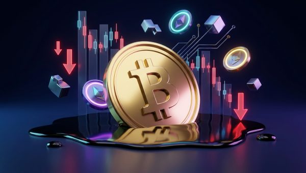 Bitcoin Retreats From $84,000 as Oil Rebounds and Spot ETFs Bleed $681 Million