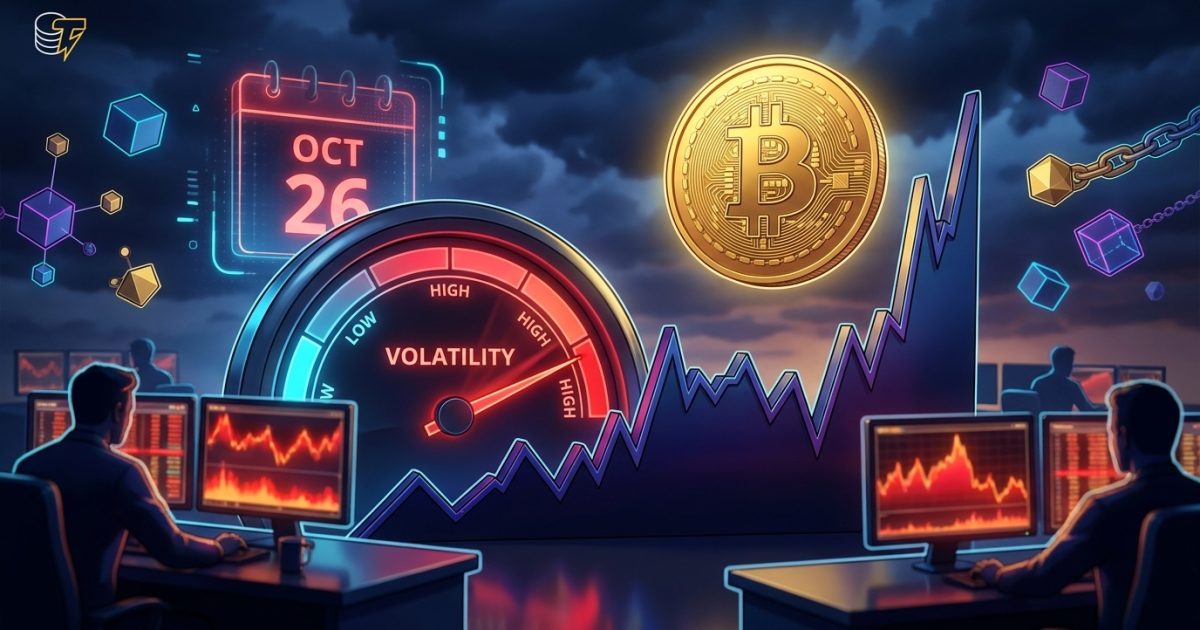 Bitcoin Reclaims $82,000 as VIX Jumps 22% and Nasdaq Slides Ahead of Black Monday Anniversary