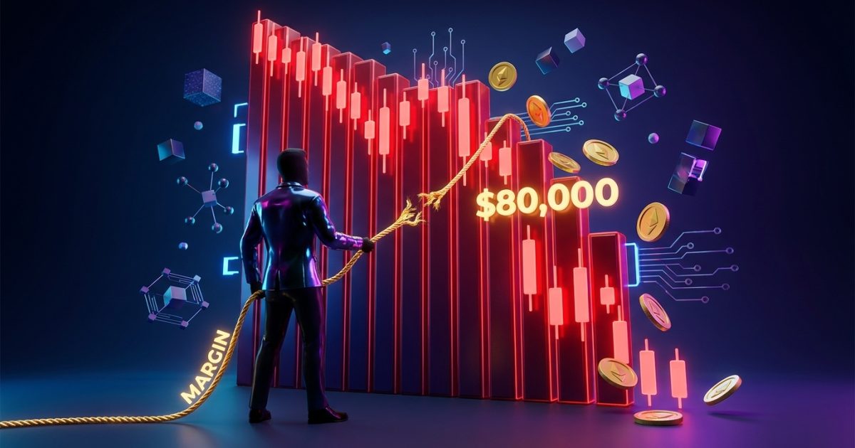 Crypto Longs Lose $404 Million in Four Hours as Bitcoin Slips Below $80,000