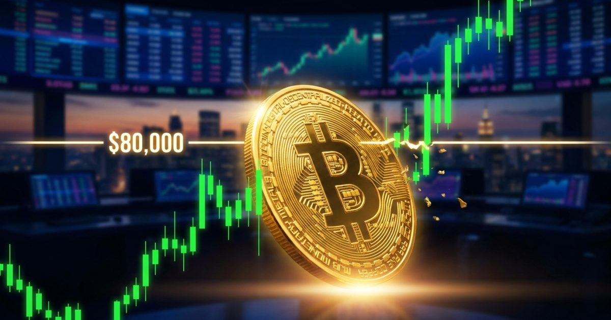 Bitcoin Reclaims $80,000 as ETF Inflows Surge and Macro Headwinds Ease