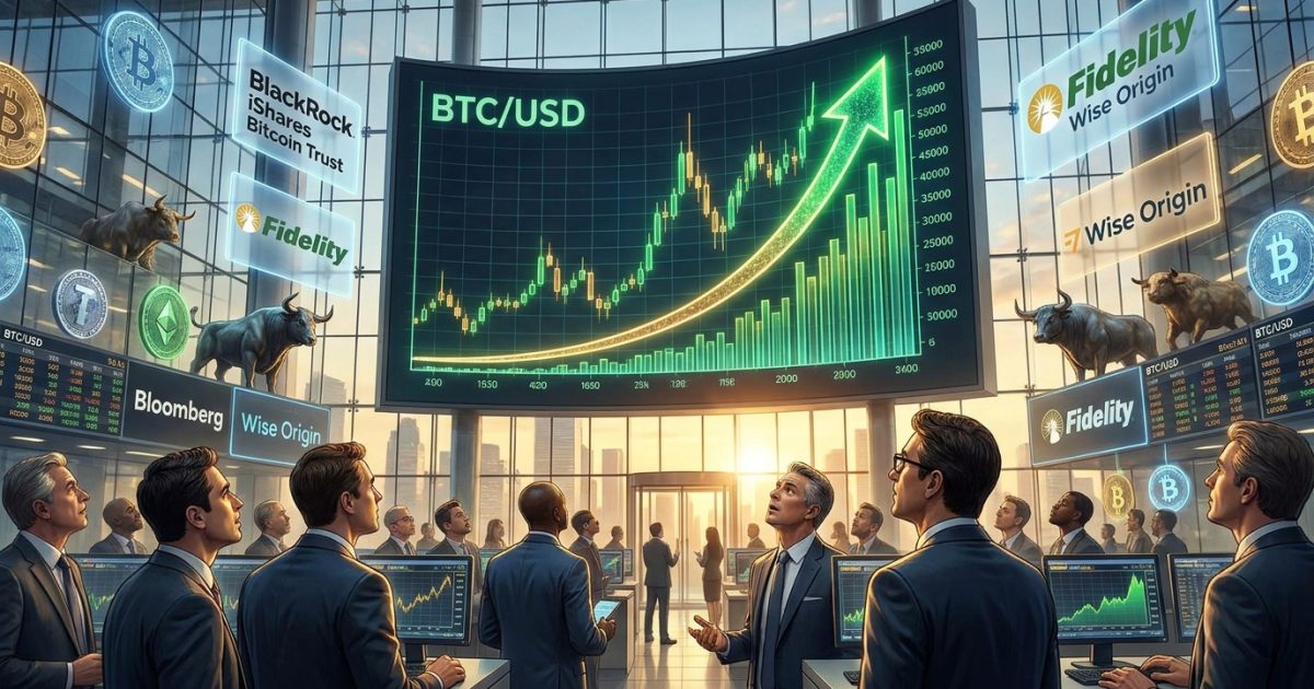 Bitcoin Pushes Toward $82,000 as Record ETF Inflows and Iran De-Escalation Ignite Short Squeeze